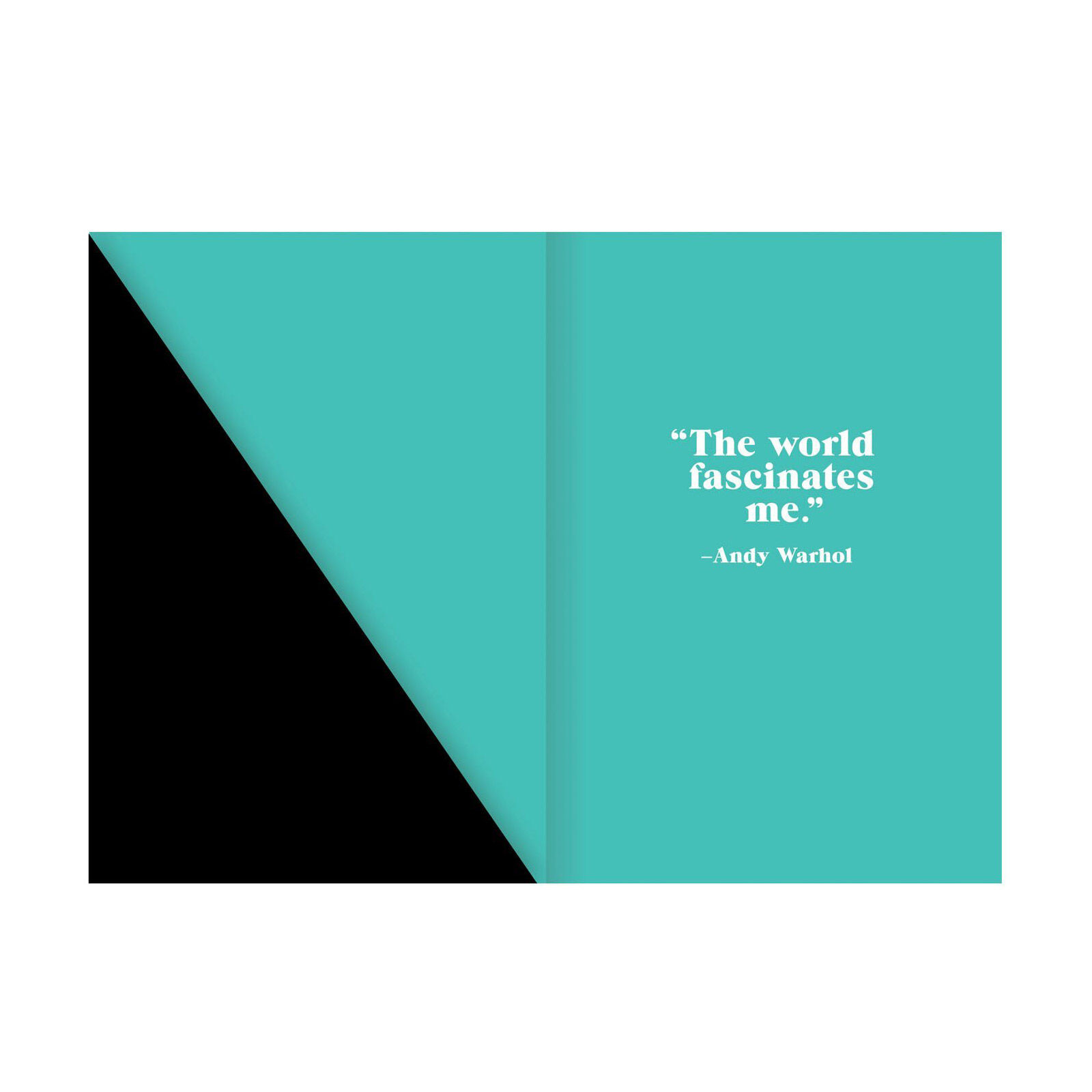 Andy Warhol Banana journal and postcard set | Stationery | Tate