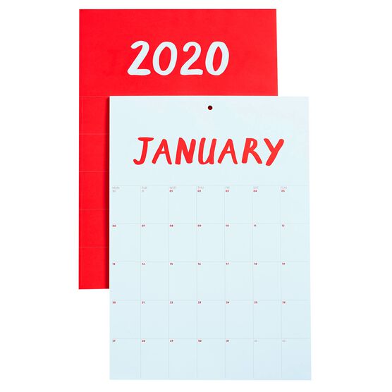 BLOKHOPE 2020 Calendar