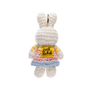 Miffy JMW Turner crochet keyring
