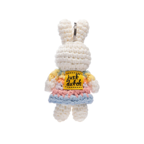 Miffy JMW Turner crochet keyring