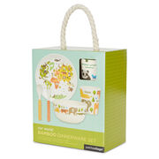 Our World children's bamboo dinnerware set