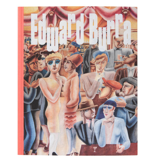 Edward Burra exhibition book (paperback)