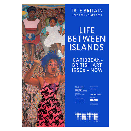 Life Between Islands exhibition poster
