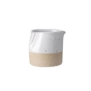 White ceramic milk jug