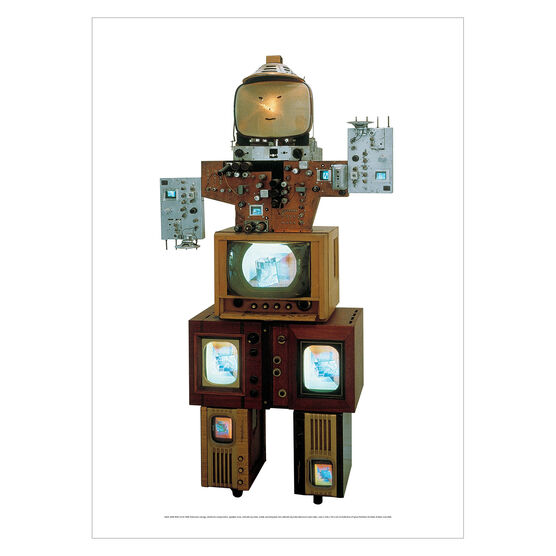 Nam June Paik: Uncle exhibition poster