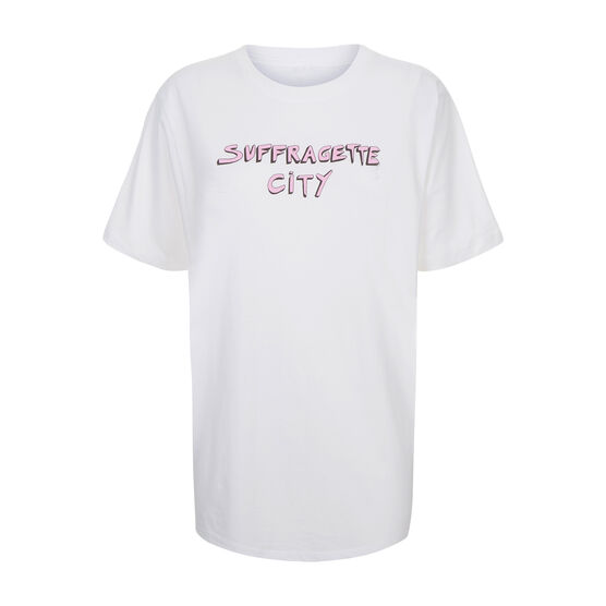 Bella Freud Suffragette City t-shirt by Gillian Wearing front