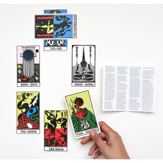 Autonomic tarot card deck