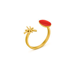 Joan Miró red star ring