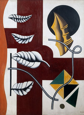 Unknown Artist  (L-R) Fernand Léger, Charlotte Perriand, Le
