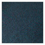 Larkspur blue woven blanket