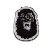 Guerrilla Girls Gorilla Mask pin badge