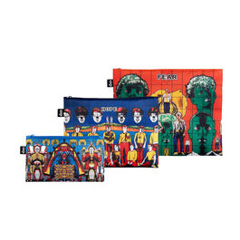 Gilbert & George set of 3 zip pockets