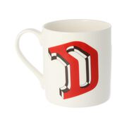 Alphabet of art mug - D
