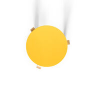 Alvar Aalto yellow lacquered Stool 60