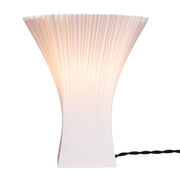 Pleated 3D printed lamp