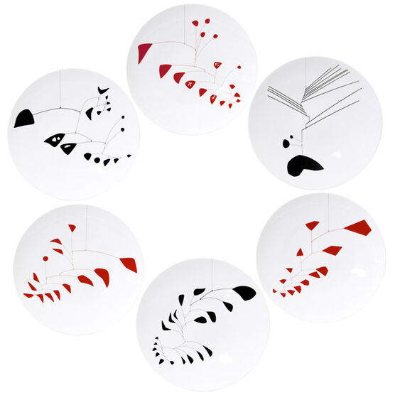 Bernardaud Alexander Calder plates