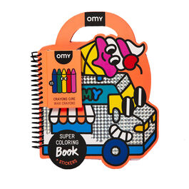 Yummy super colouring book