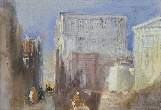 Turner: Venice, The Rio di San Luca