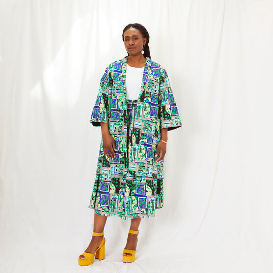 Kemi Telford blue jacket