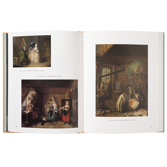 Hogarth and Europe exhibition book inside pages
