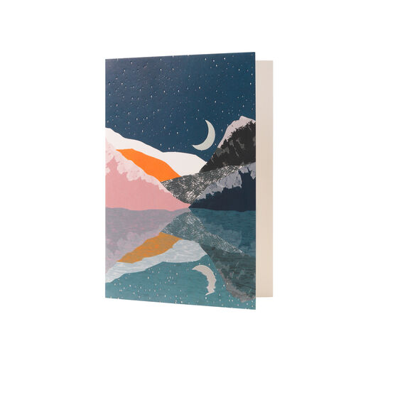 Liv Scanes: Mountain Scene with Moon (pack of 10)