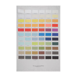 The Colours of Liverpool tea towel