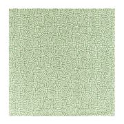 Anni Albers green E silk scarf