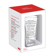 Marina Abramović method drinking glass