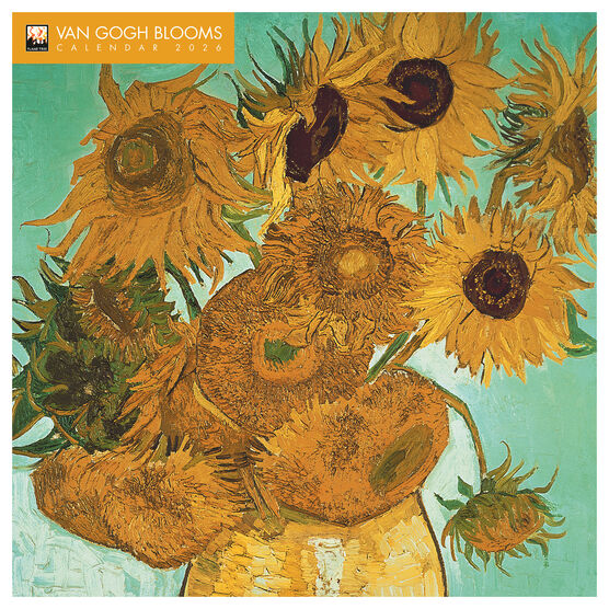 Van Gogh Blooms 2026 wall calendar