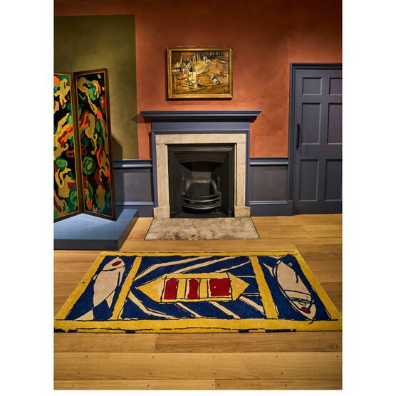 Omega Workshops Fish rug