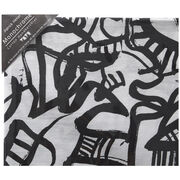 Patrick Heron Monochrome cotton handkerchief