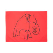 Calder Elephant tea towel