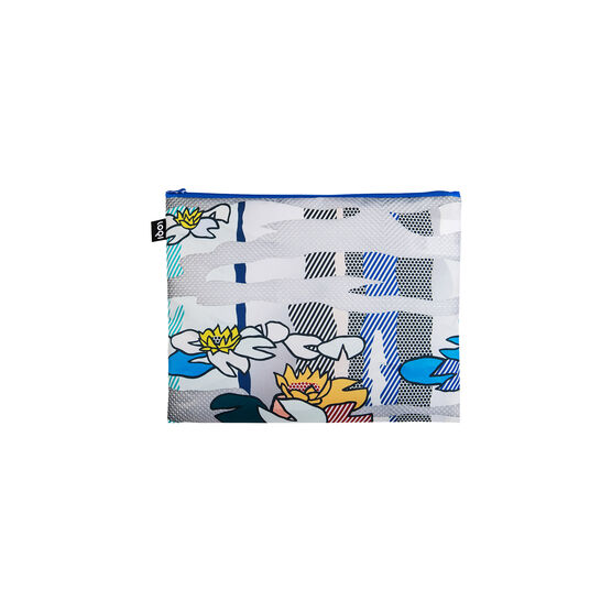 Roy Lichtenstein set of 3 zip pockets