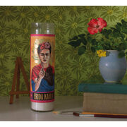 Frida Kahlo Secular Saint candle