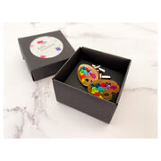Paint palette cufflinks