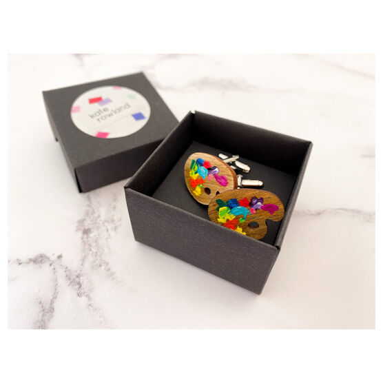 Paint palette cufflinks