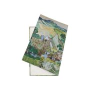 Van Gogh Farms near Auvers tea towel