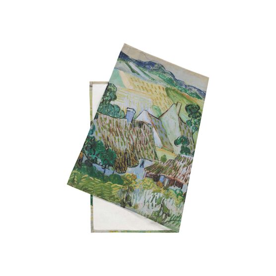 Van Gogh Farms near Auvers tea towel