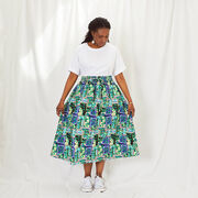 Kemi Telford blue skirt
