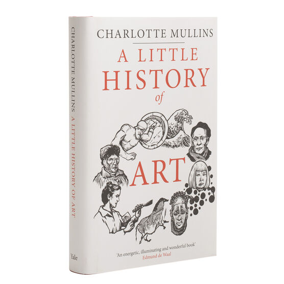 A Little History of Art by Charlotte Mullins angled
