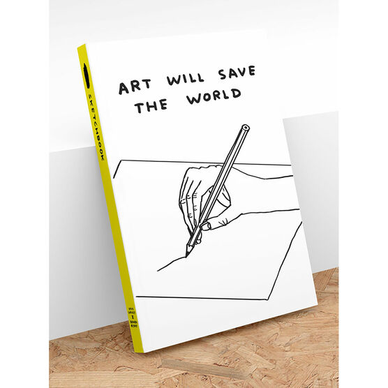 David Shrigley Art Will Save the World sketchbook