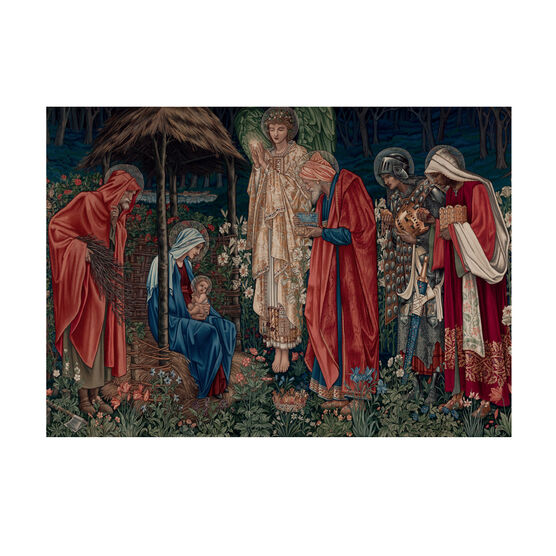 Edward Burne-Jones: Adoration of the Magi Christmas card (Pack of 10)