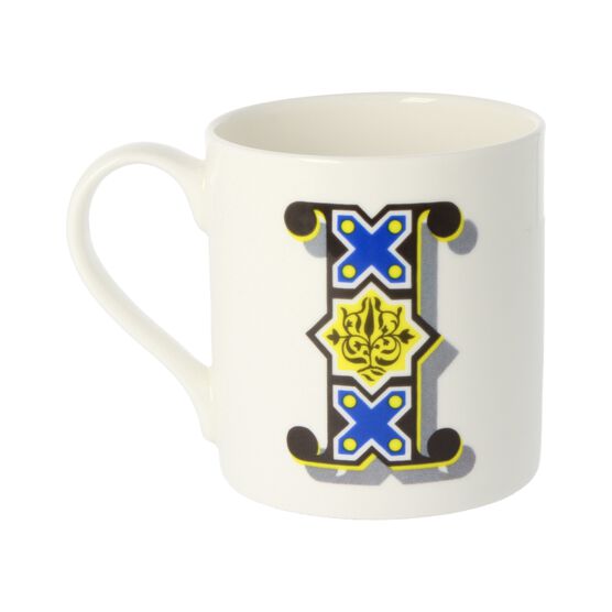 Alphabet of art mug - I