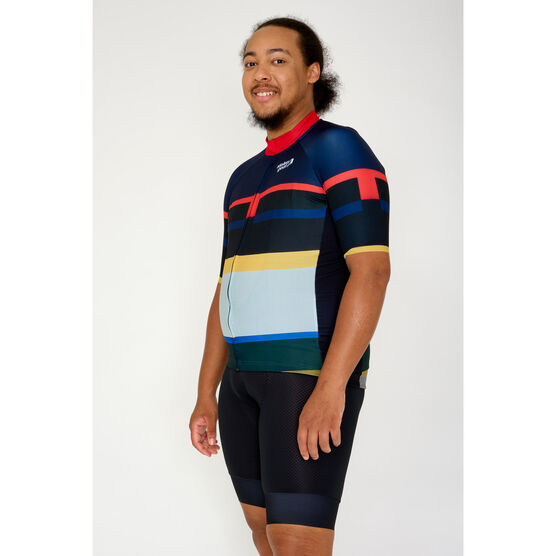 Men's Spencer cycling jersey lifestyle