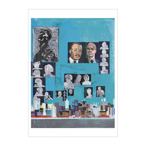 Hurvin Anderson Is It Ok To Be Black? shelf print