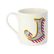 Alphabet of art mug - J