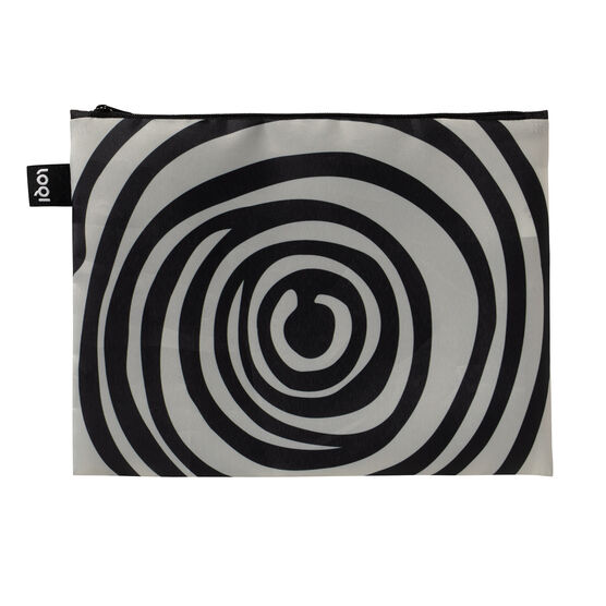 Louise Bourgeois Spirals set of 3 zip pockets