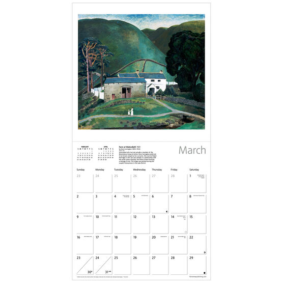 Tate: Women Artists 2025 wall calendar