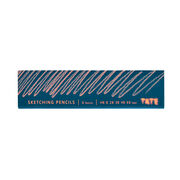 Tate art materials set of 6 sketching pencils
