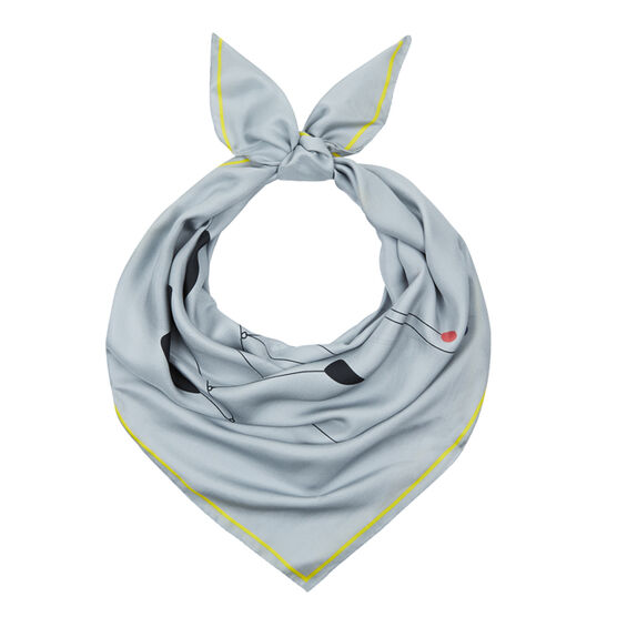 Calder silk scarf
